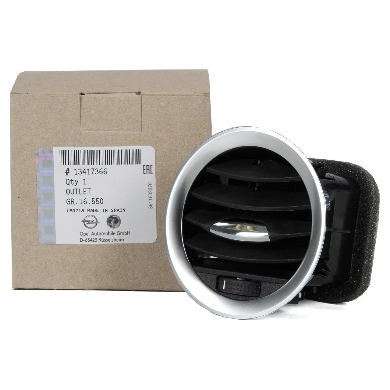 Opel Corsa D Kalorifer Havalandırma Muzulu Krom Gm Marka