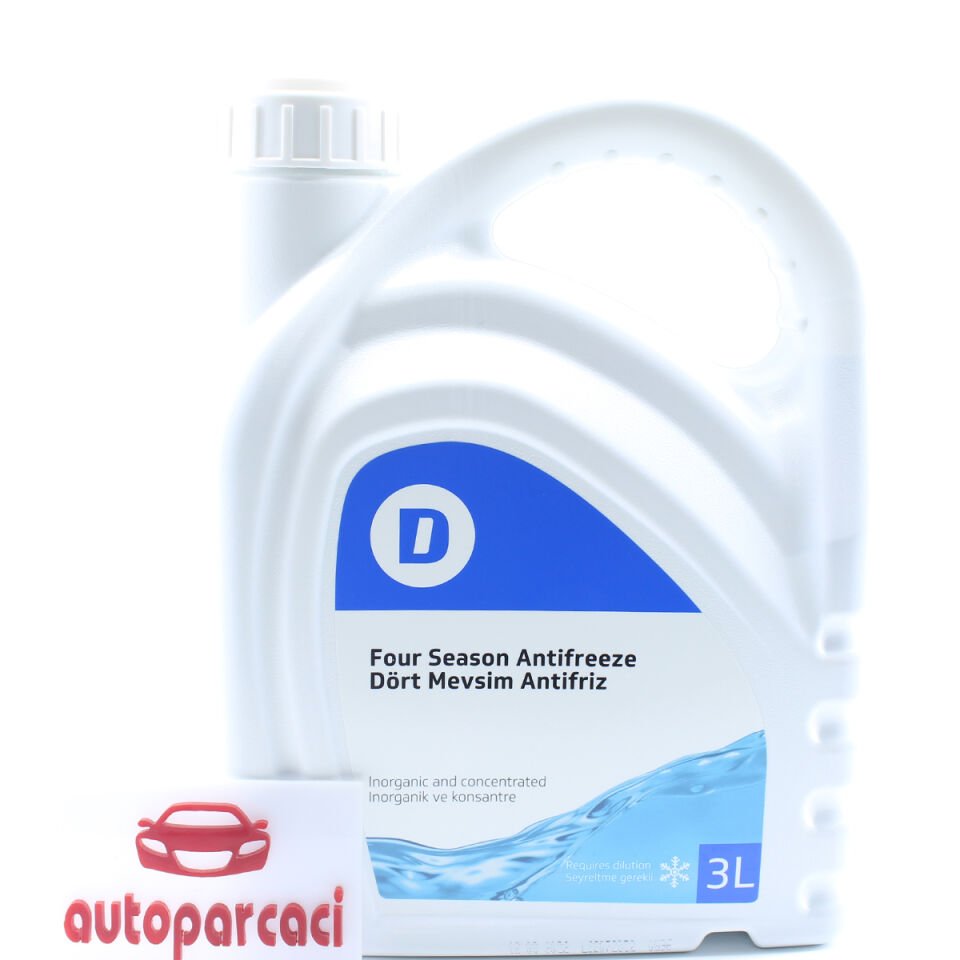 Antifiriz Mavi 3 Litre -37 Derece Delphi Marka