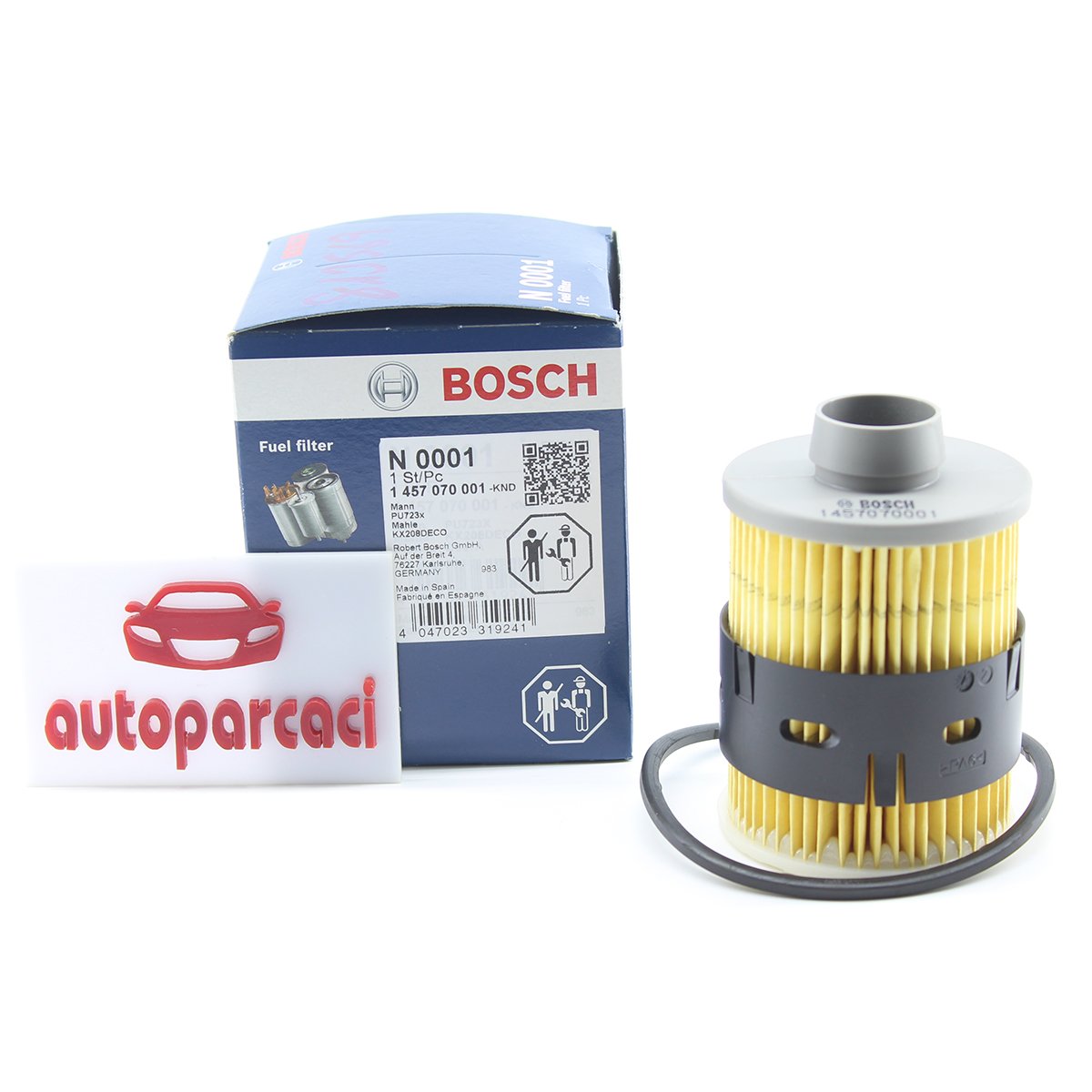Opel Meriva A 1.3 Dizel Mazot Filtresi Bosch Marka