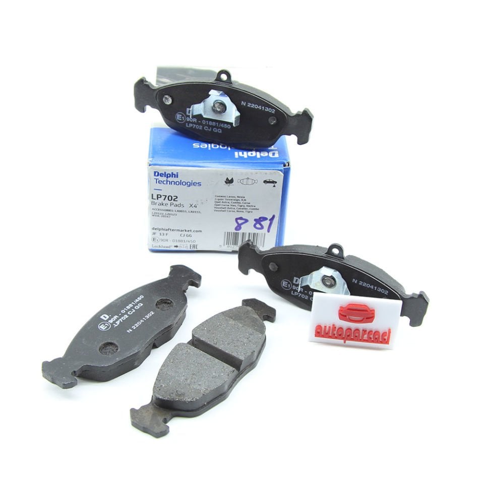 Opel Astra F 1.4 1.6 8 Valf Ön Fren Balatası Takım Delphi Marka