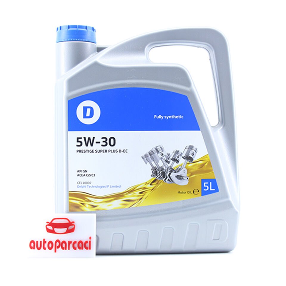Motor Yağı 5W30 5 Litre Partiküllü Delphi Marka
