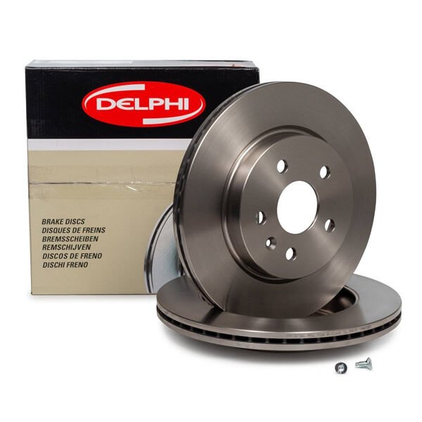 Opel Corsa C 1.0 1.2 Ön Fren Diski Takım Havalı Delphi Marka