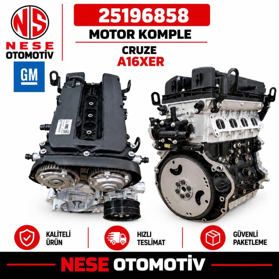 Chevrolet Cruze 1.6 F16D4 Motor Komple Gm Marka