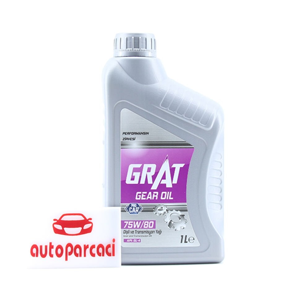Şanzıman Yağı Sarı 75w80 1 Litre Grat Marka