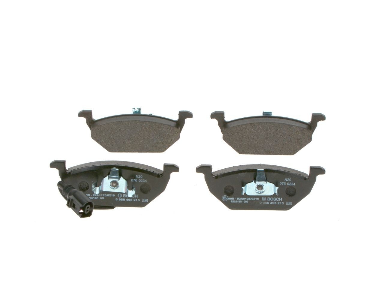 Volkswagen Polo 2001-2012 Ön Balata Bosch Marka