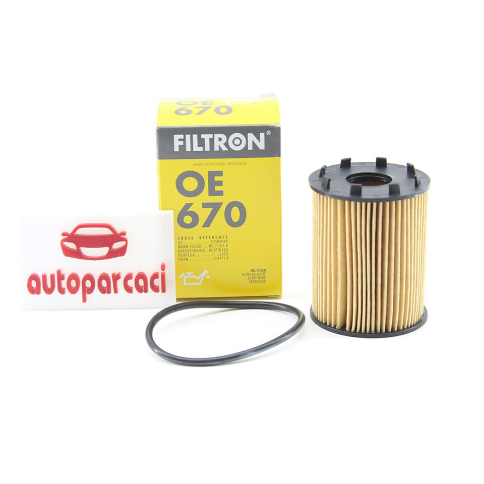 Opel Meriva A 1.3 Dizel Yağ Filtresi Tırnaklı Filtron Marka